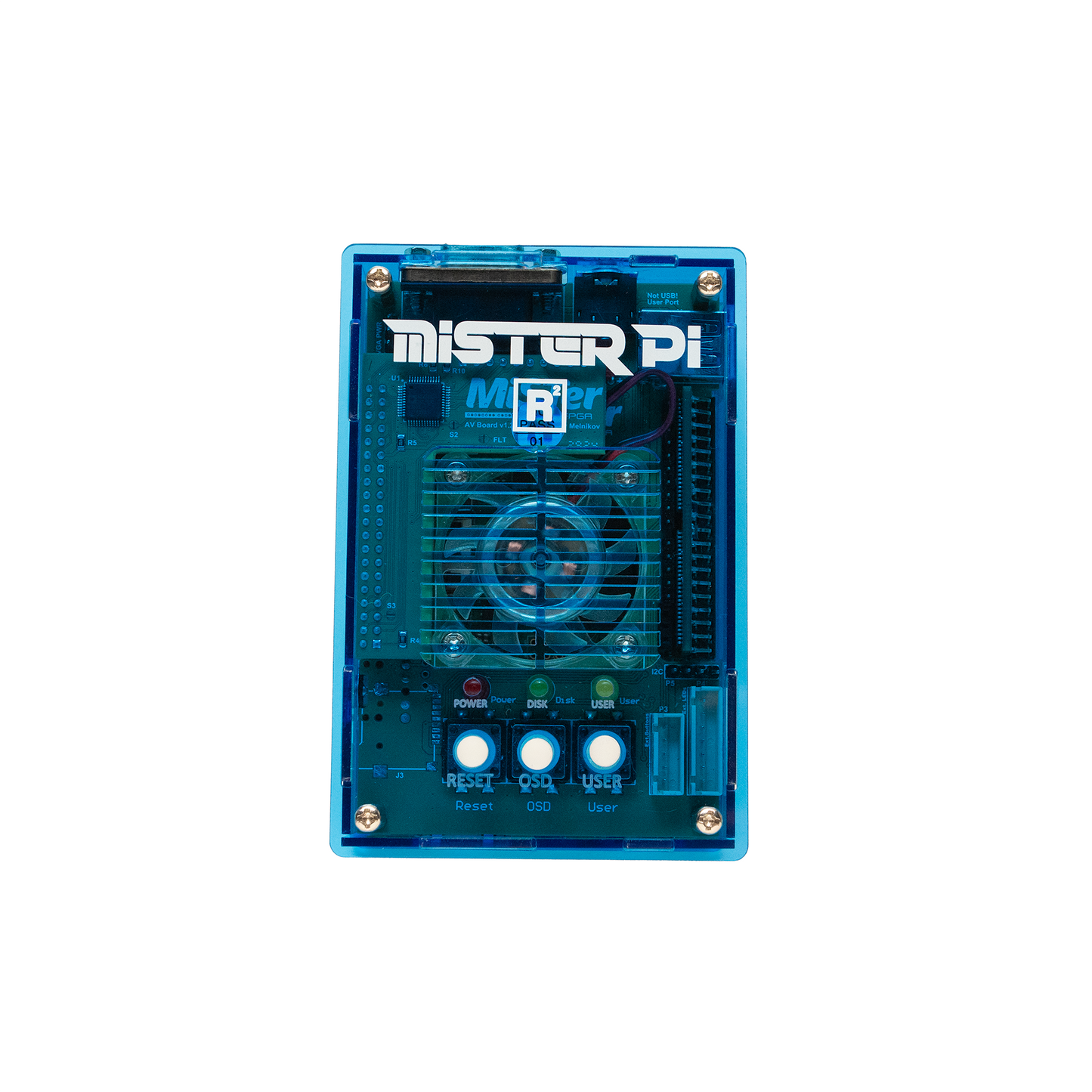 MiSTER Pi Acrylic Case